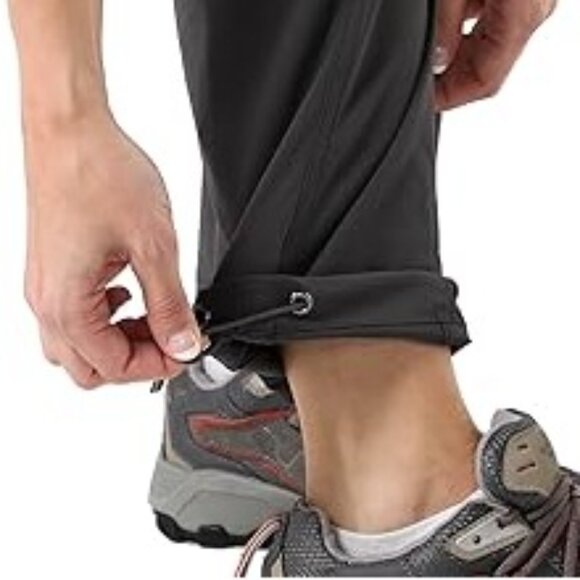 Mier Straight Leg Cargo Pants Size 14 Black - Picture 10 of 14